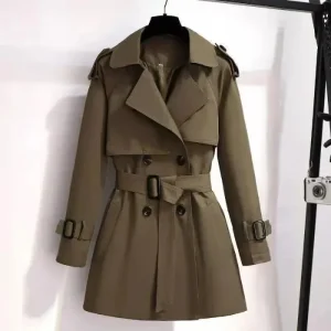 Fashionable Mid Length Coat