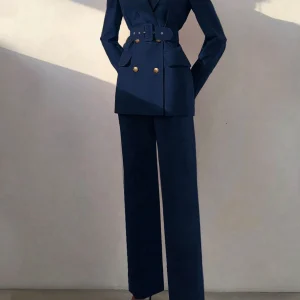 2 Piece Belted suit
